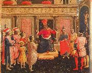Fra Angelico Saints Cosmas and Damian with their Brothers before Lycias Spain oil painting reproduction
